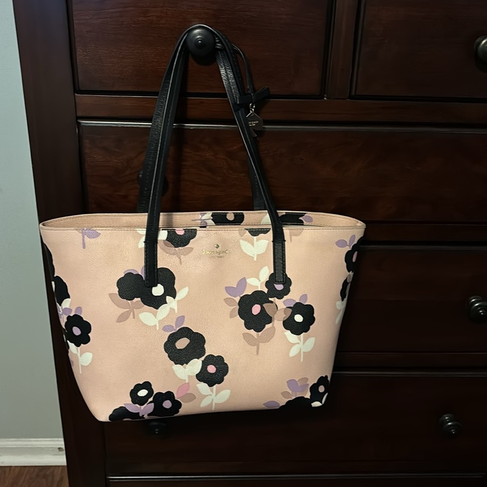 Kate Spade Pink Floral Tote